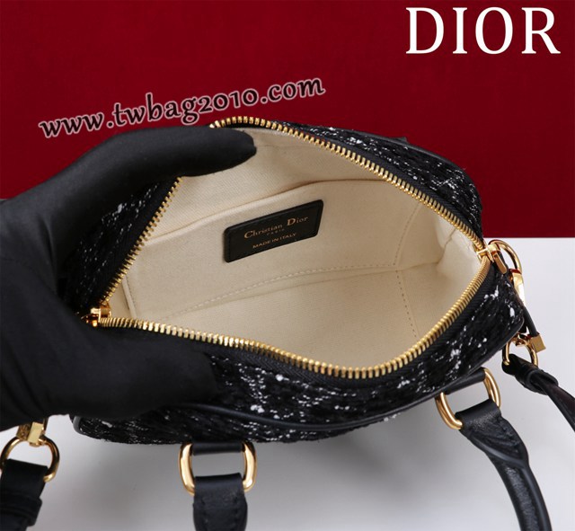 Dior专柜新款迪奥高仿原单迷你波士顿包手提肩背女包 djfk1671